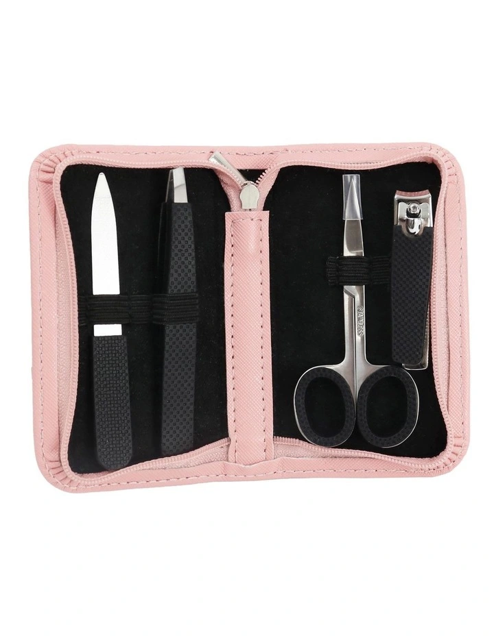 Pastel Zipper Manicure Set in Blush