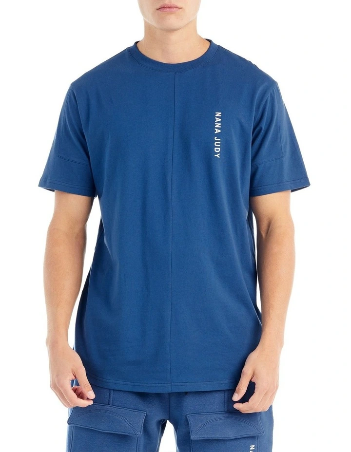 Saint Tee in Ocean Blue