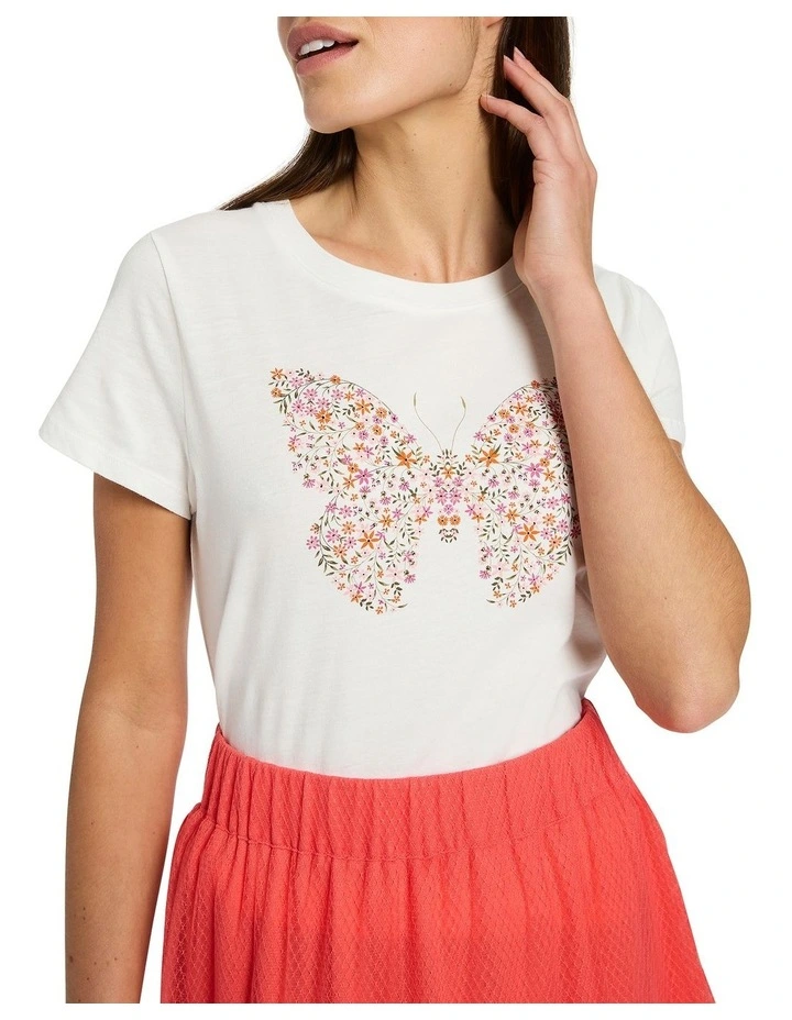 The Wings We Do For Love Tee in White