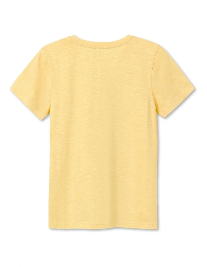 Velbo T-shirt in Yellow