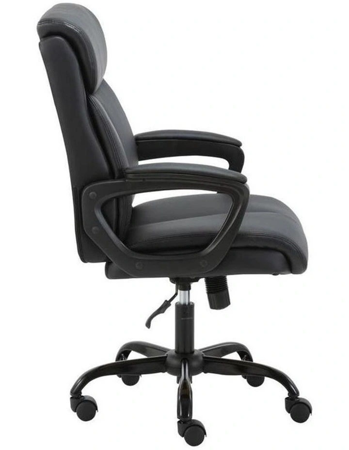 Puresoft PU-Padded Mid-Back Office Chair