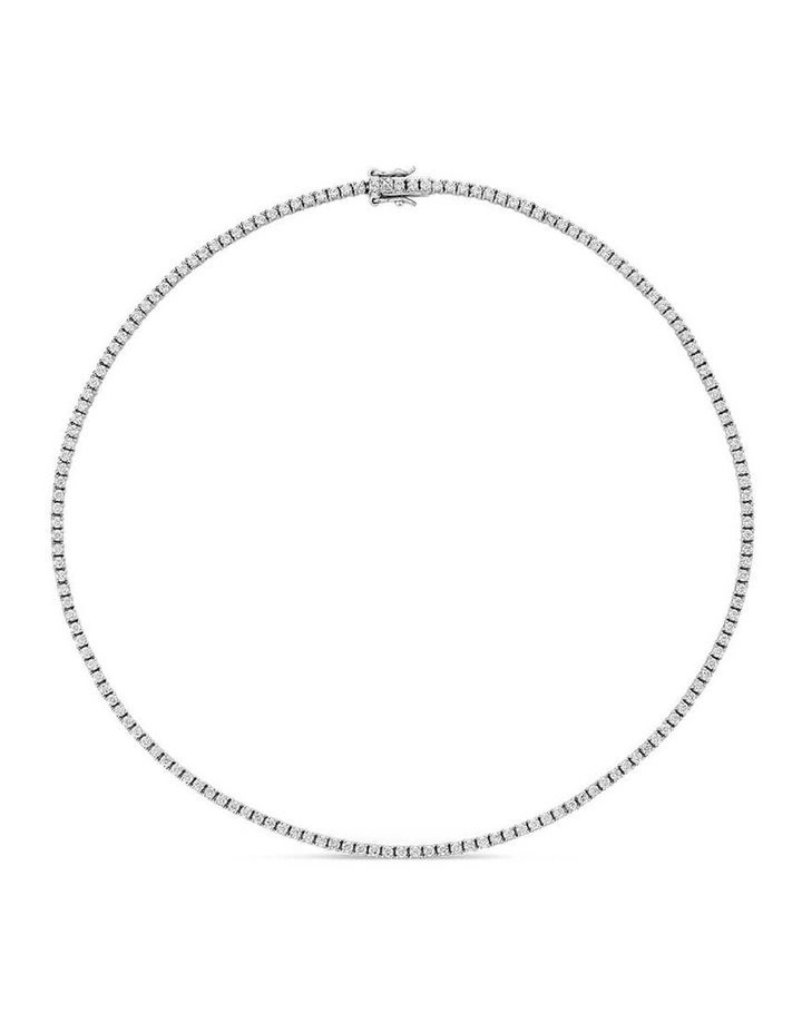 Flirtation Necklace in Silver
