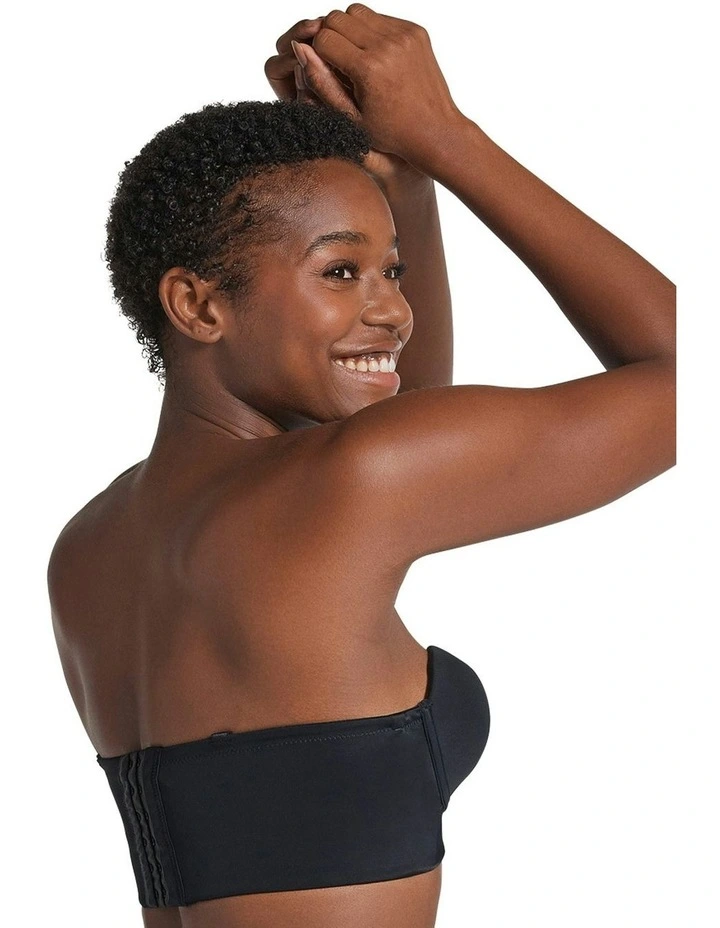 Bra 360 Padded Convertible-to-Strapless Bra in Black