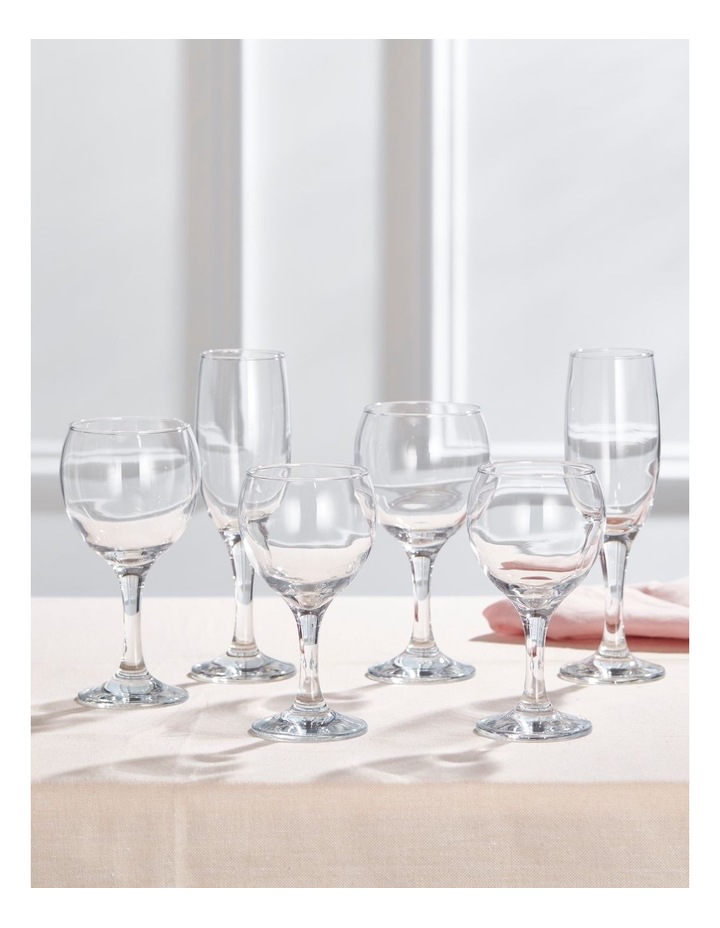 Friday Wine Glass Set 18 Piece in Clear