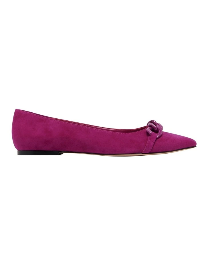 Brinks Flat Loafer in Red