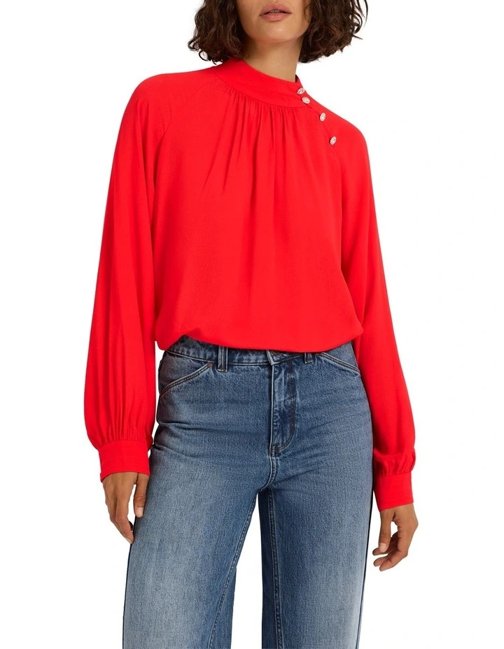 Karlie Blouse in Haunted