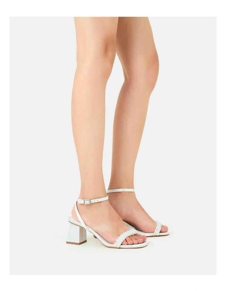 Palermo Heels in Pearl