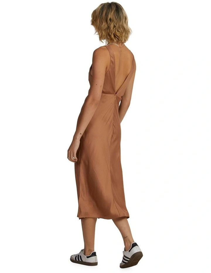 Say So Dress in Copper