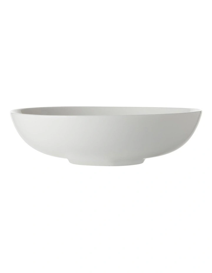 Basics Coupe Shallow Bowl 18.5cm in White