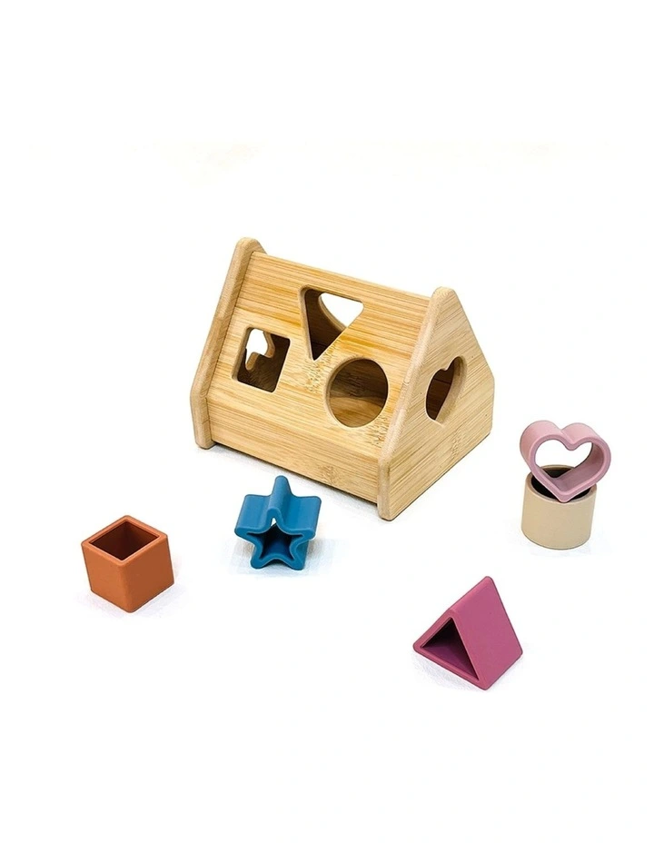 Silicone & Bamboo Play Set