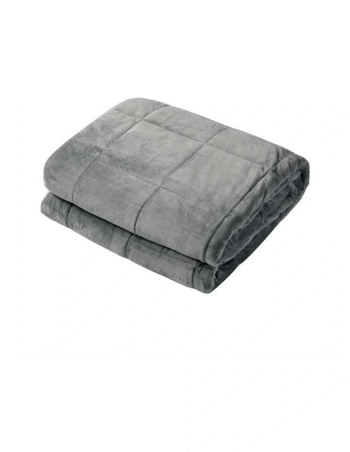 Calming Soft Weighted Blanket 105x142cm 3kg in Grey