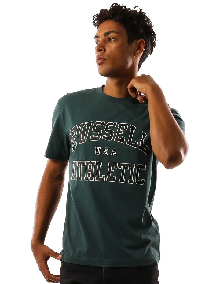 Men's Melrose Tee in Kilkenny Green