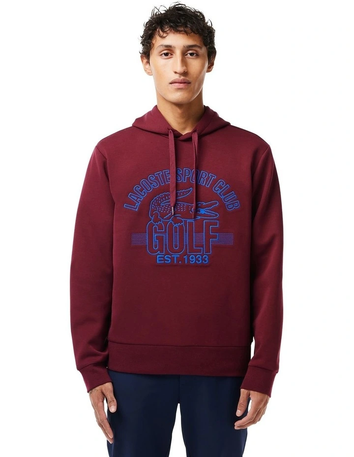 Lacoste Golf Club Hoodie in Zin