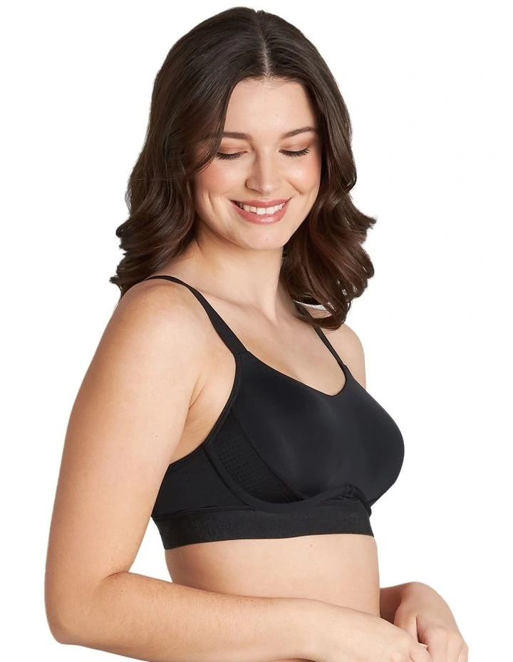 Bendon Breathe Sports Bra in Black