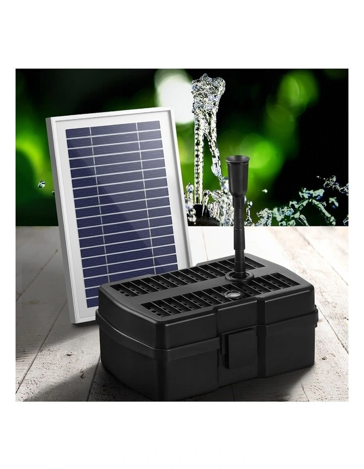 Solar Pond Pump with Filter Water Fountain Kit 5FT
