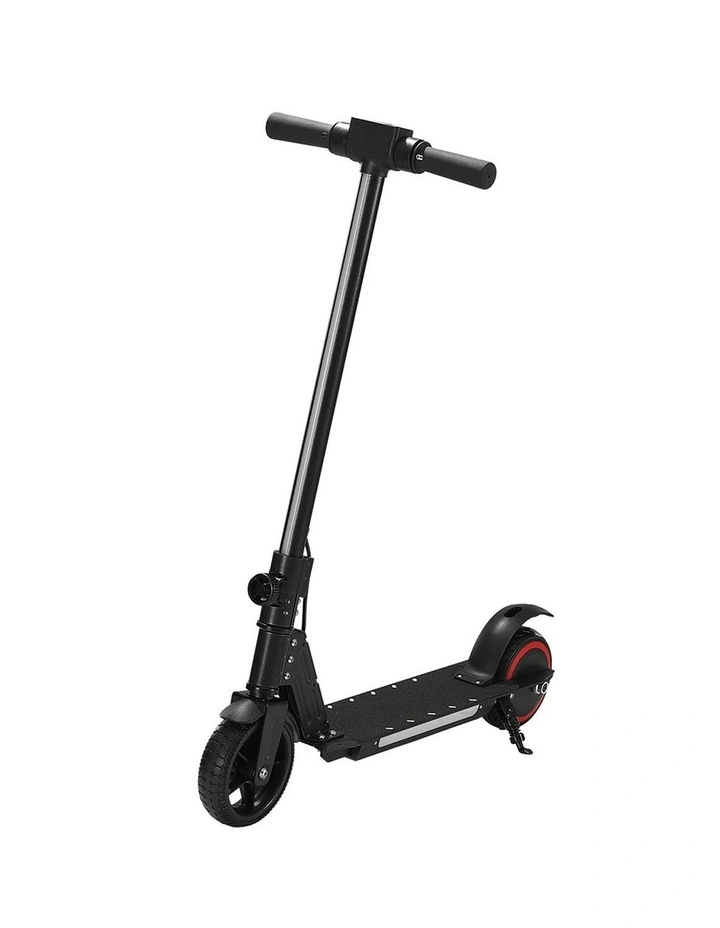 LED Light Electric Scooter in Black