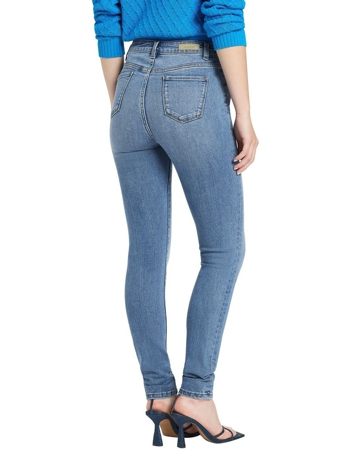 Darlo Skinny Leg Jean in Marlin Blue