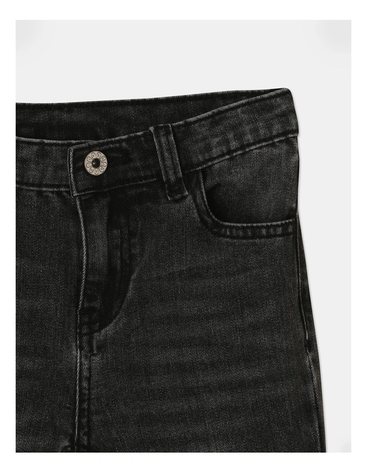 Flared Jeans in Black