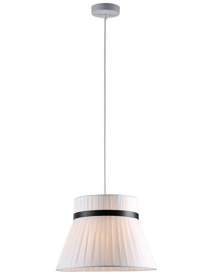 Bellina Pendant Light Large/Short Bell in White