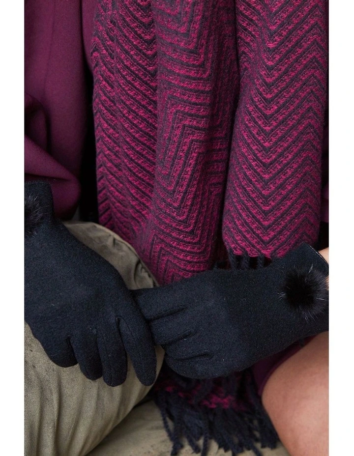 Gwen Gloves in Black