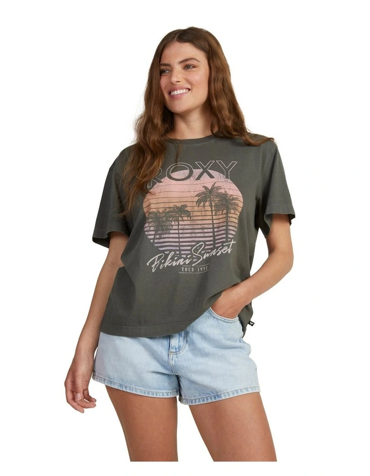 Moonlight Sunset T-shirt in Anthracite