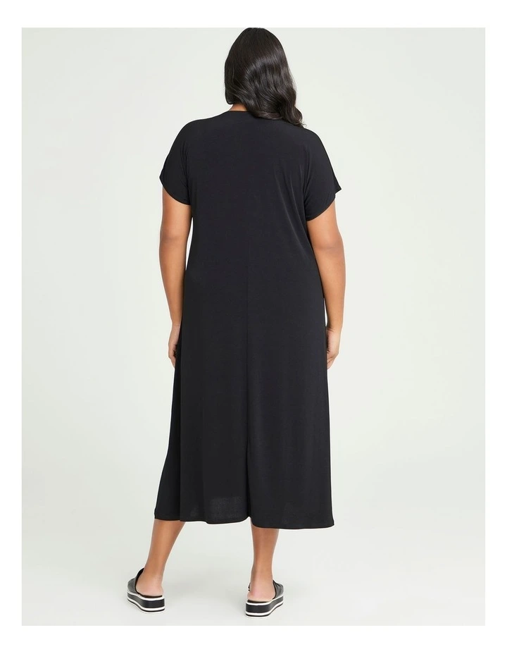 Luna Soiree Maxi Dress Black