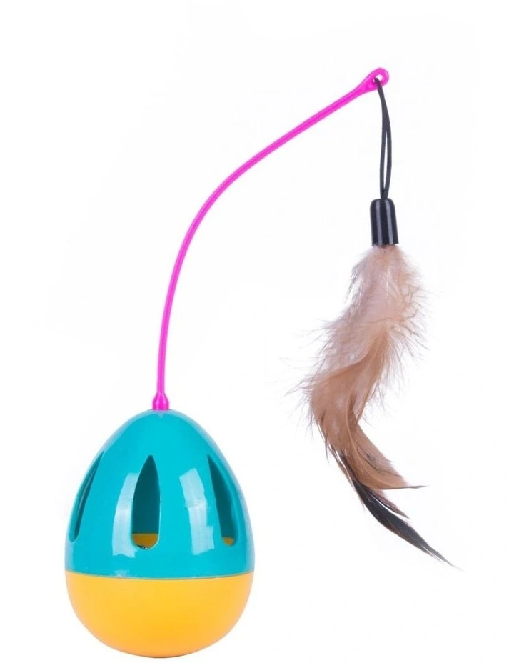 Pet Love Funny Tumbler Cat Feather Toys