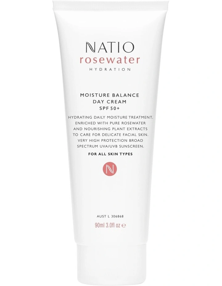 Rosewater Hydration Moisture Balance Day Cream SPF 50+ 90ml