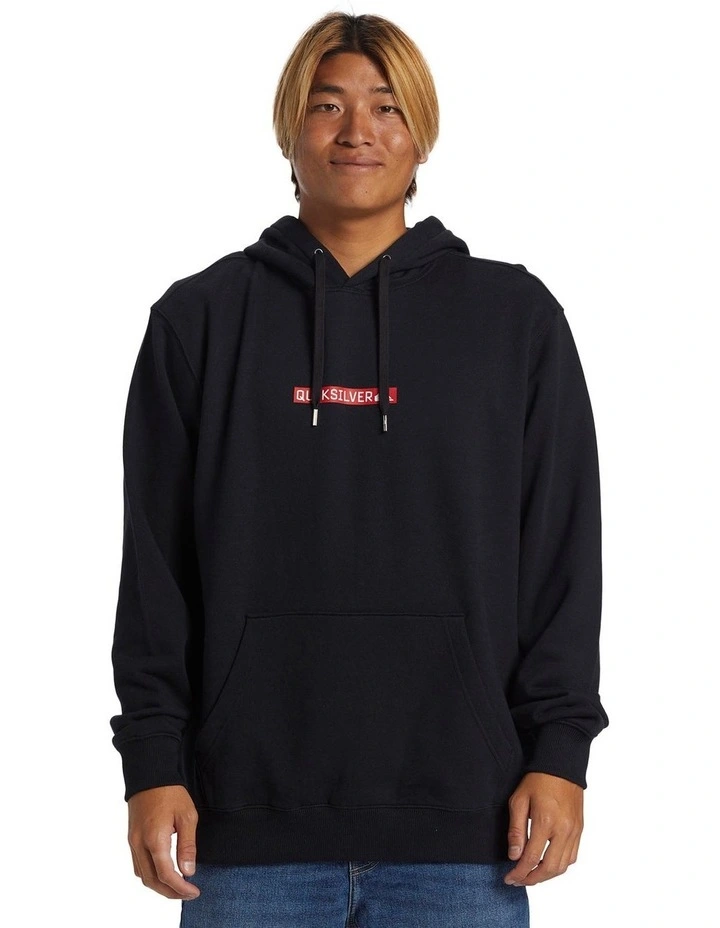 Dna Clicker Fleece Hoodie in Black
