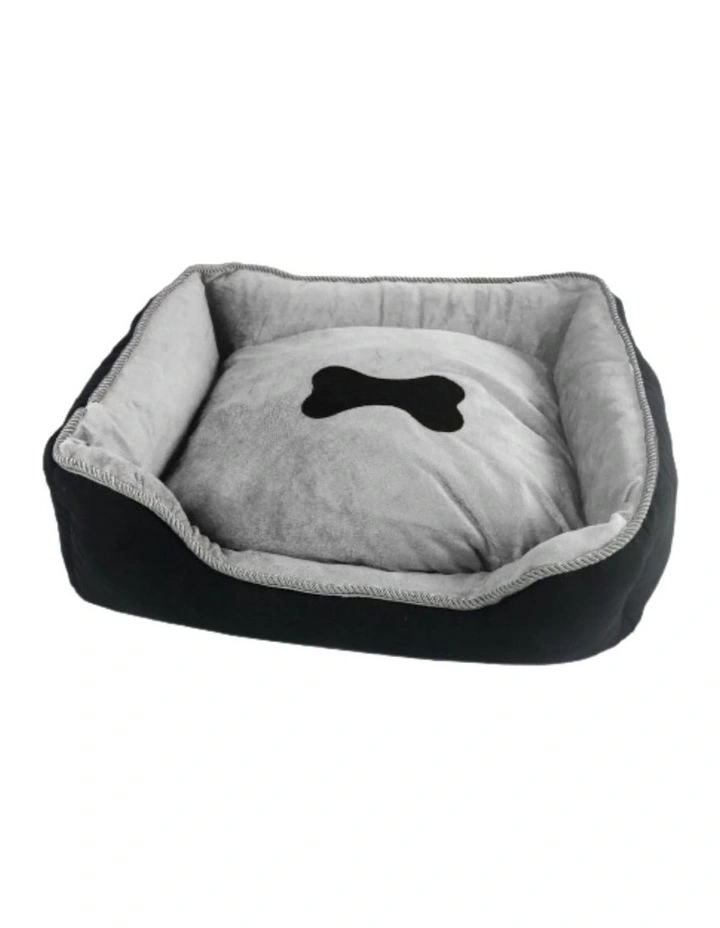 Calming Comfy Pet Bed XXL in Black