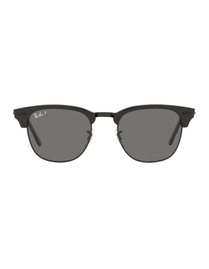 Clubmaster Grey Polarised Sunglasses