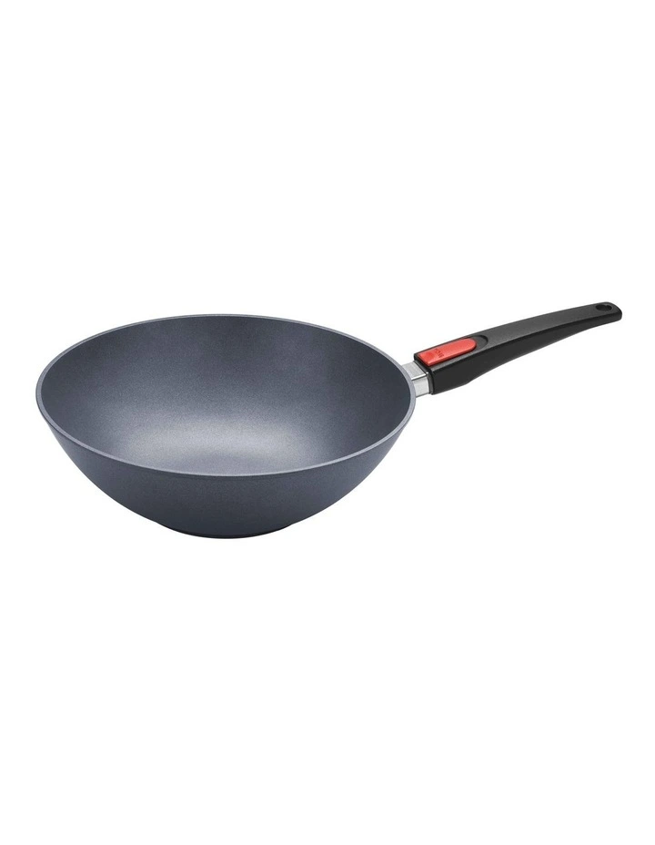 Diamond Lite Wok With Lid Gift Boxed 30cm in Grey