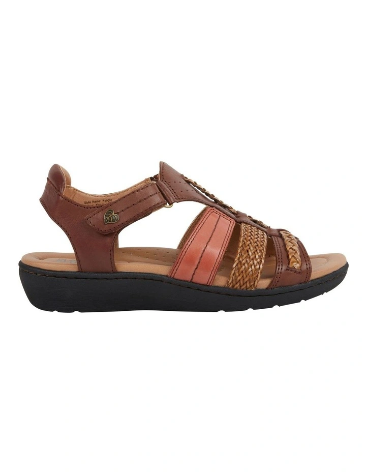 Kyogle Leather Sandal in Alpaca Multi