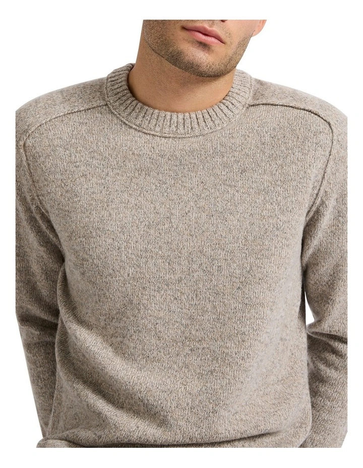 Trevor Merino Knit in Stone