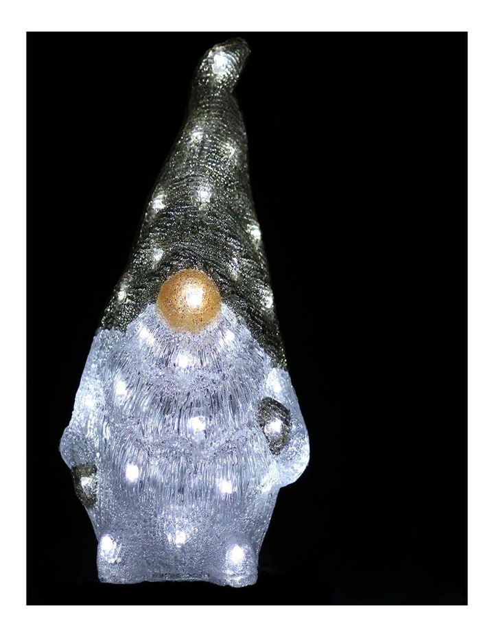 Acrylic Santa Gonk H40cm