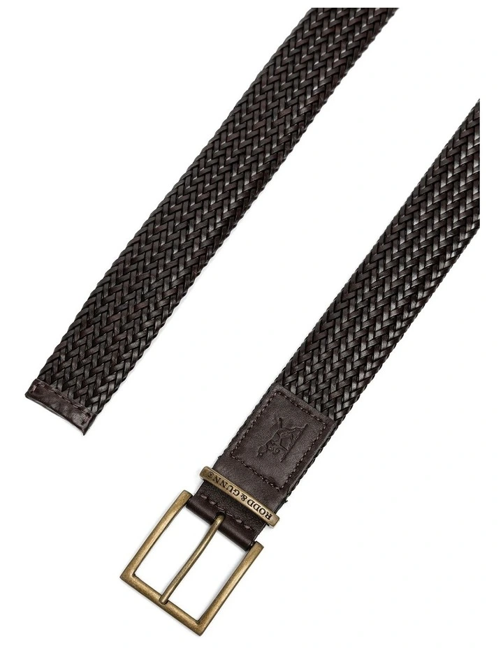 Waverly Weave Belt in Testa Di Moro