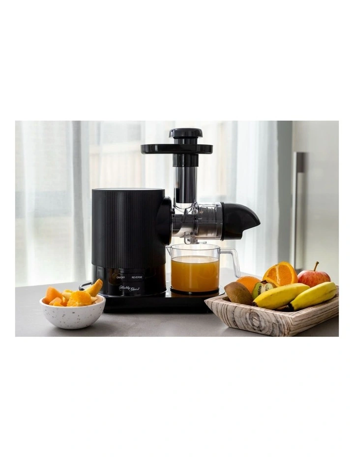 Cold Press Slow Juicer 150W with Container 500ml in Black