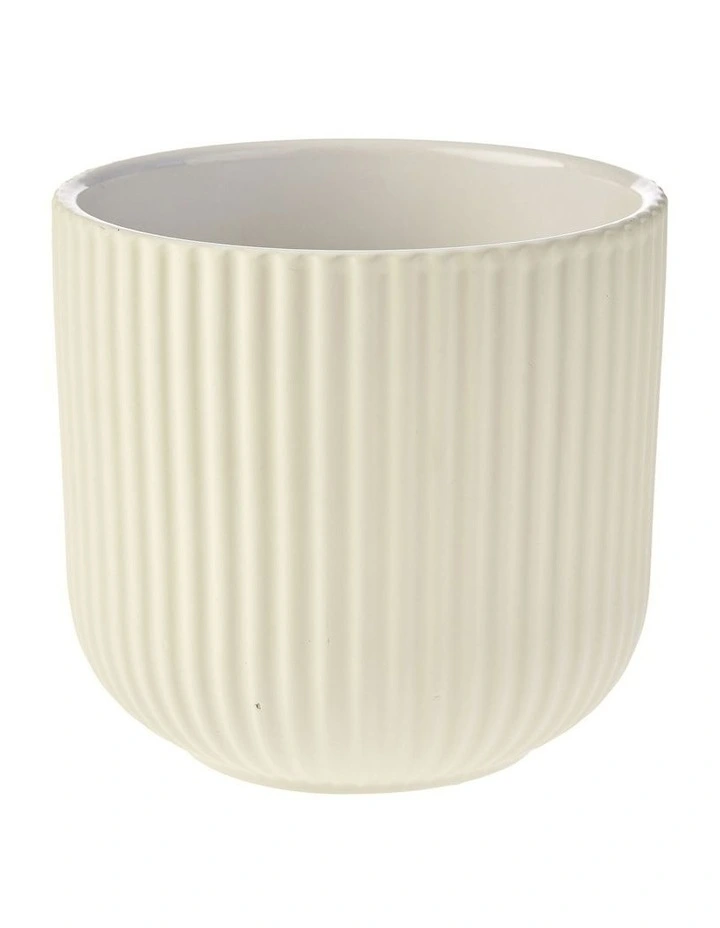 Vincent Planter Pot 17cm in Ivory