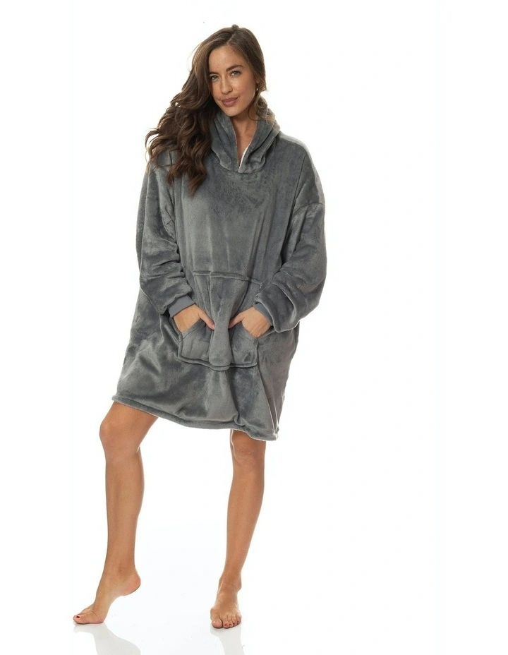 Snug Hoodie in Grey