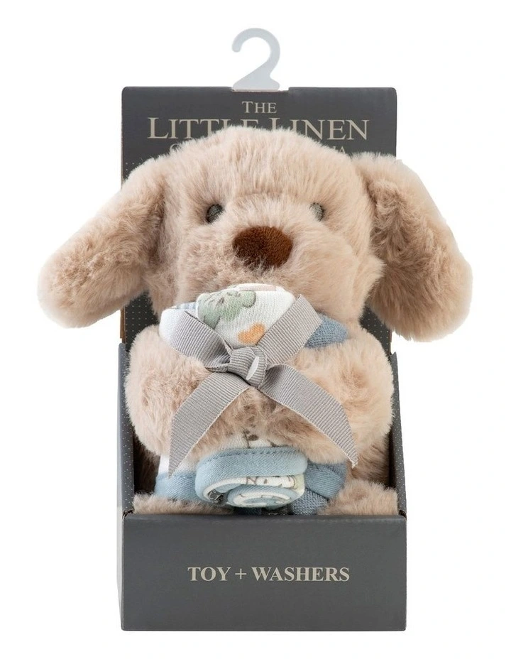 Plush Toy & Barklife Dog Washers Gift Set