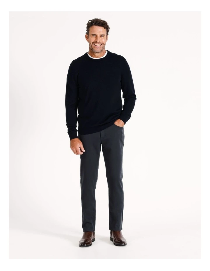 Duke Stretch 5 Pocket Pants in Navy