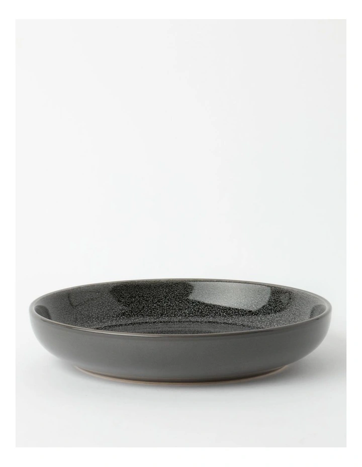 Esperance Shallow Bowl in Charcoal