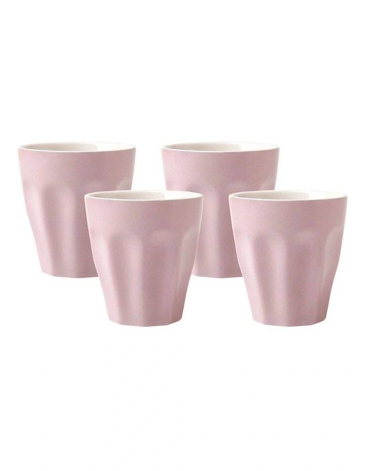 Gift Boxed Blend Sala Espresso Cup 100ml Set of 4 in Rose