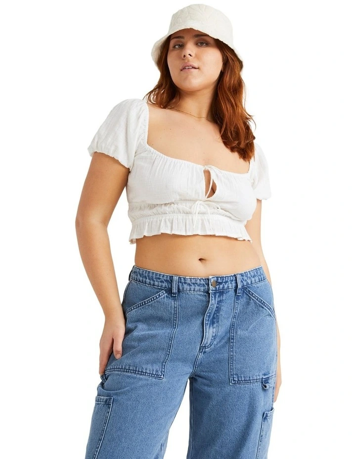 Sun Kissed Top in Salt Crystal