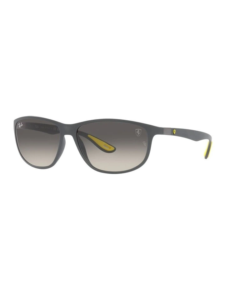 0RB4394M Sunglasses In Matte Grey
