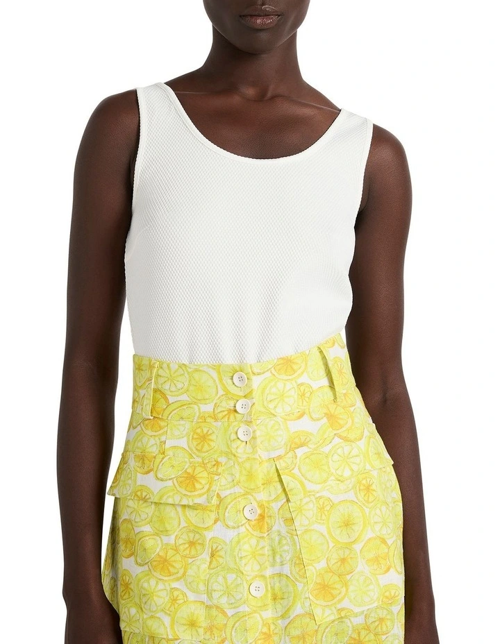 Rosana Tank in White