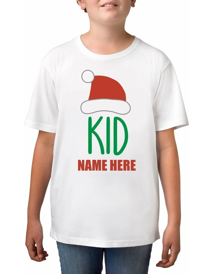 Boy's Christmas Cotton T-Shirt White