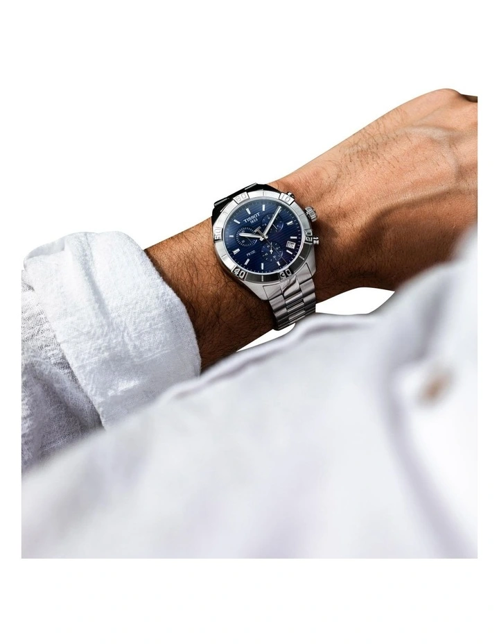PR 100 Sport Gent Chronograph T1016171104100 Watch in Blue
