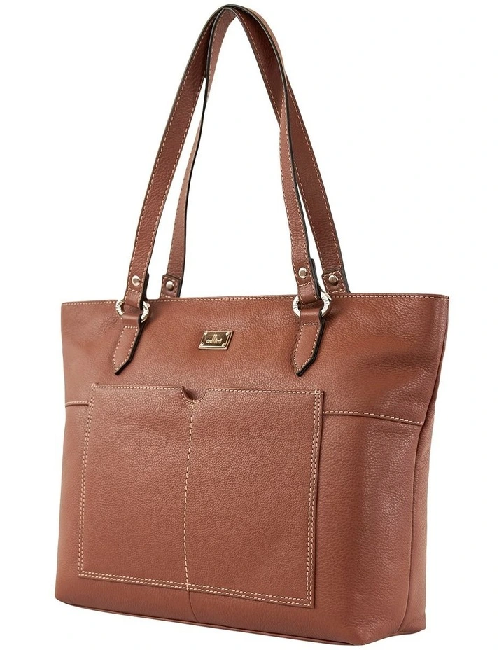 Dublin Tote Bag in Chestnut