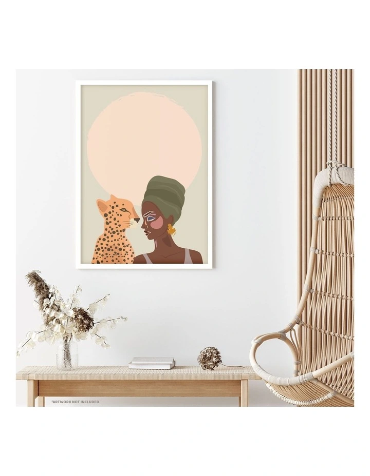 A1 Poster Photo Frames Set of 2 in White